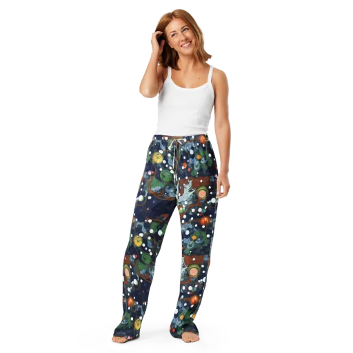 Indigo Wilds on a Women's Pajama Pants