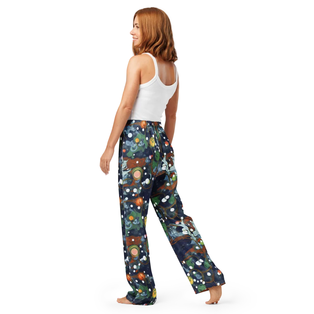 Indigo Wilds on Women's Pajama Pants — Back