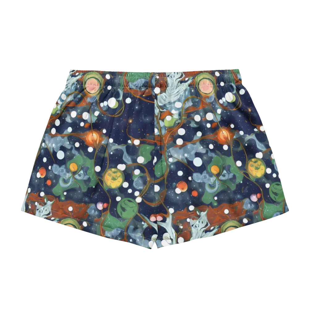Indigo Wilds on Women's Pajama Shorts — Back