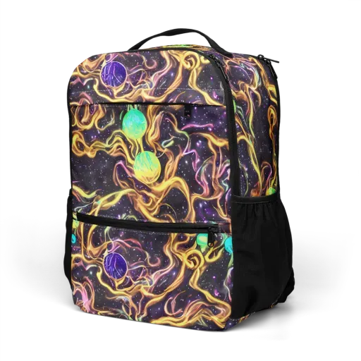 Planetary Tangle on a Utility Backpack