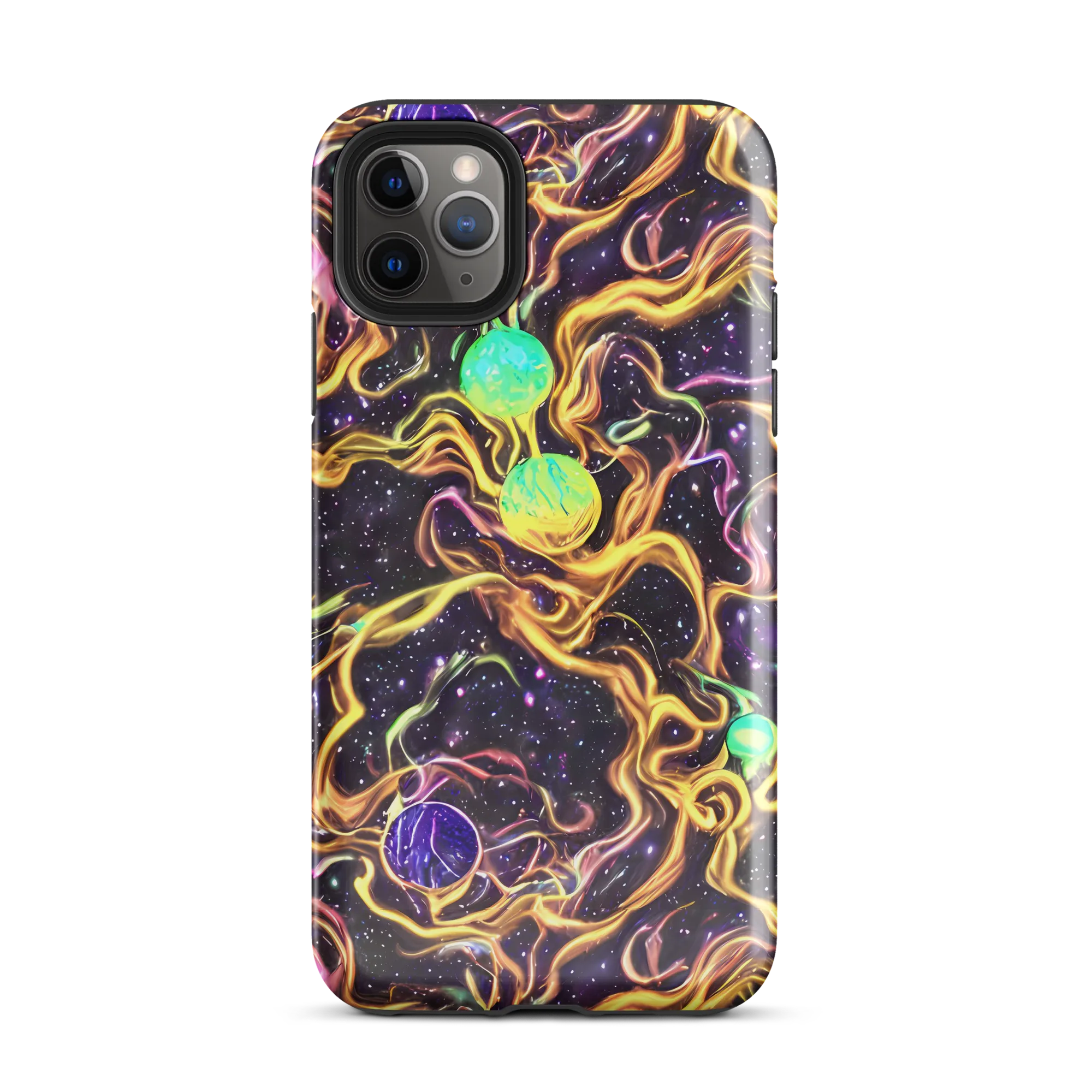 Planetary Tangle on Tough Case for iPhone® — Front