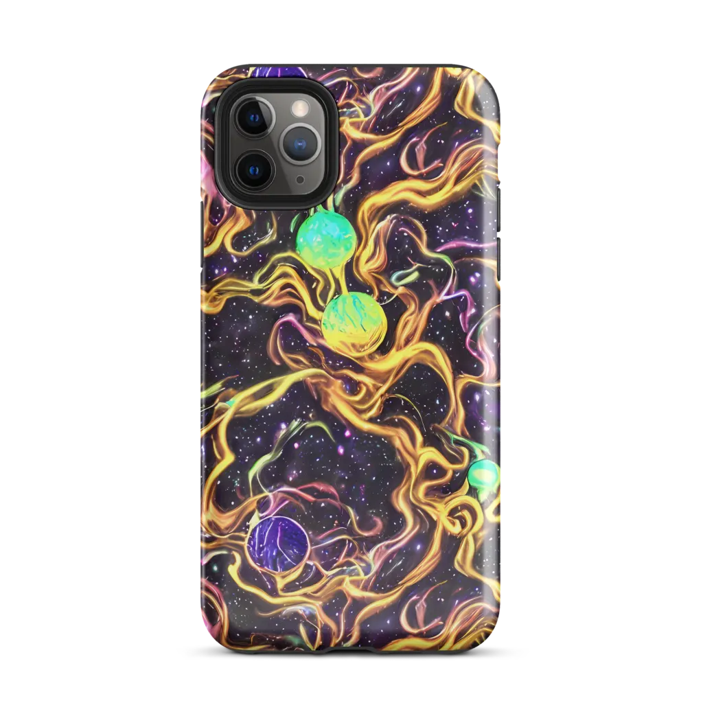 Planetary Tangle on Tough Case for iPhone® — Front