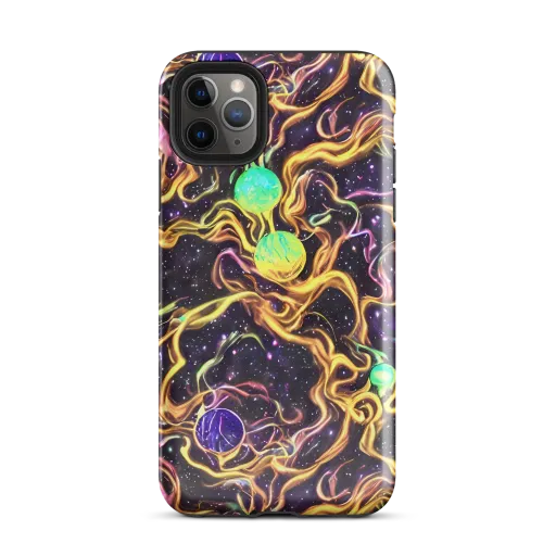 Planetary Tangle on a Tough Case for iPhone®