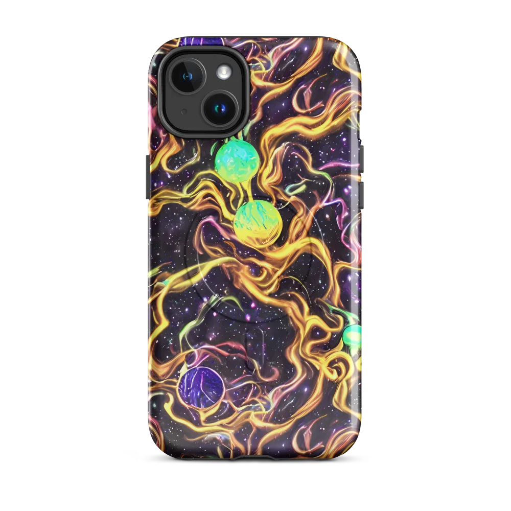 Planetary Tangle on MagSafe Tough Case for iPhone® — Front