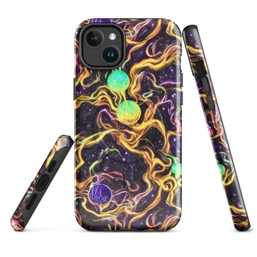 Planetary Tangle on a MagSafe Tough Case for iPhone®
