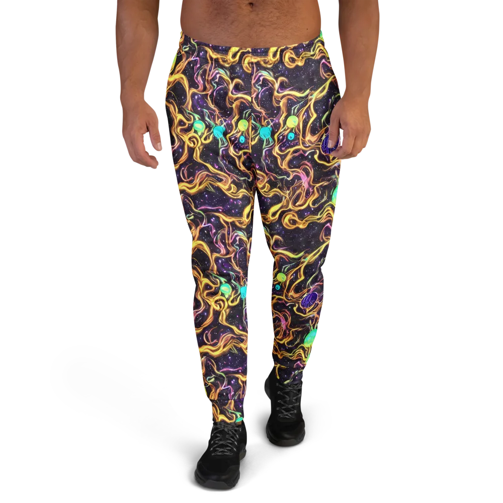 Planetary Tangle on Men's Joggers — Front