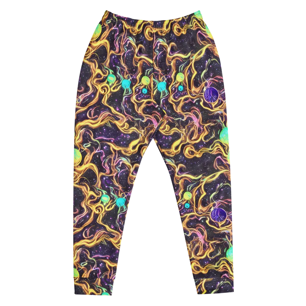 Planetary Tangle on Men's Joggers — Front
