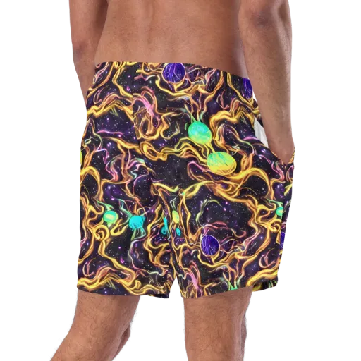 Planetary Tangle on a Swim Trunks