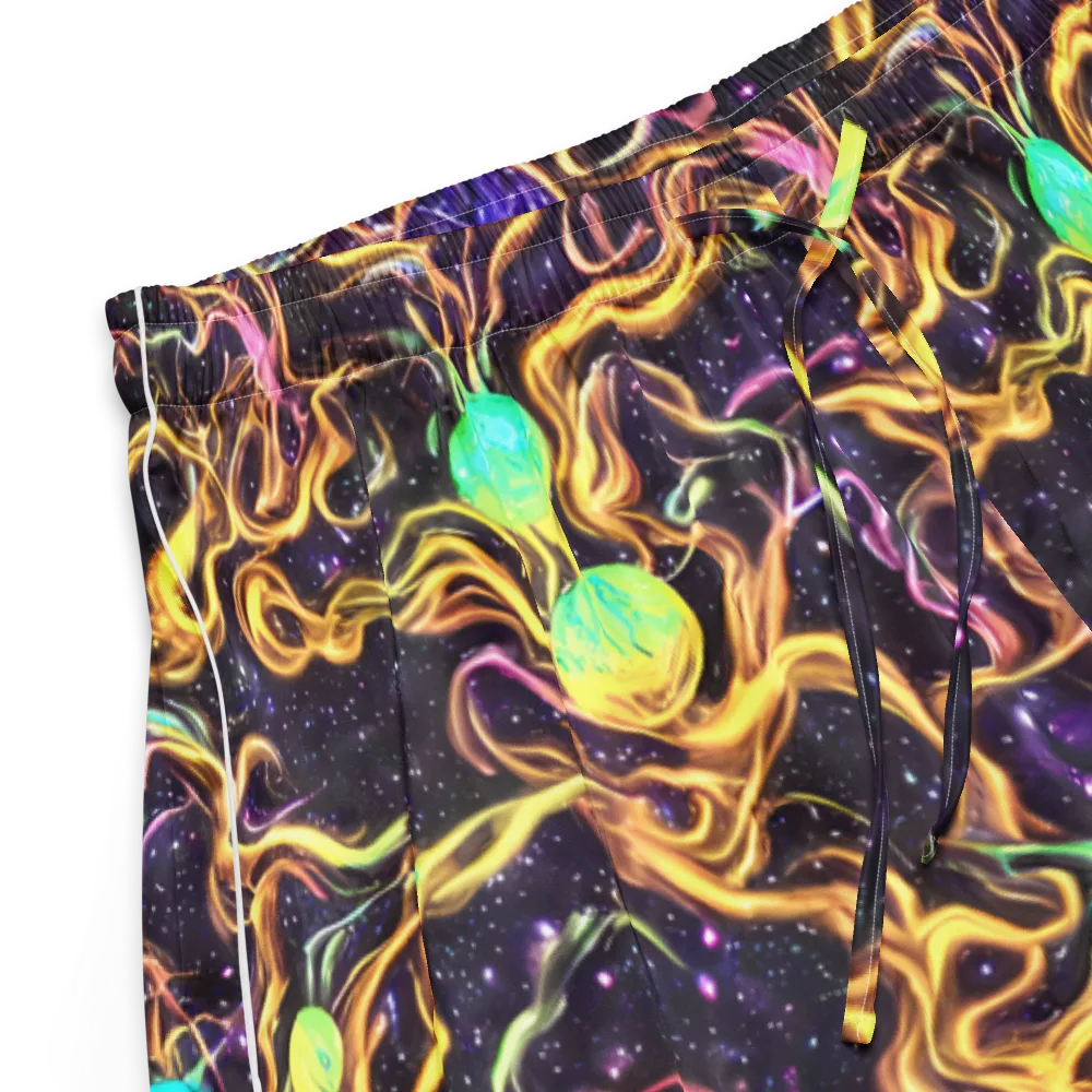 Planetary Tangle on Women's Pajama Shorts — Product details