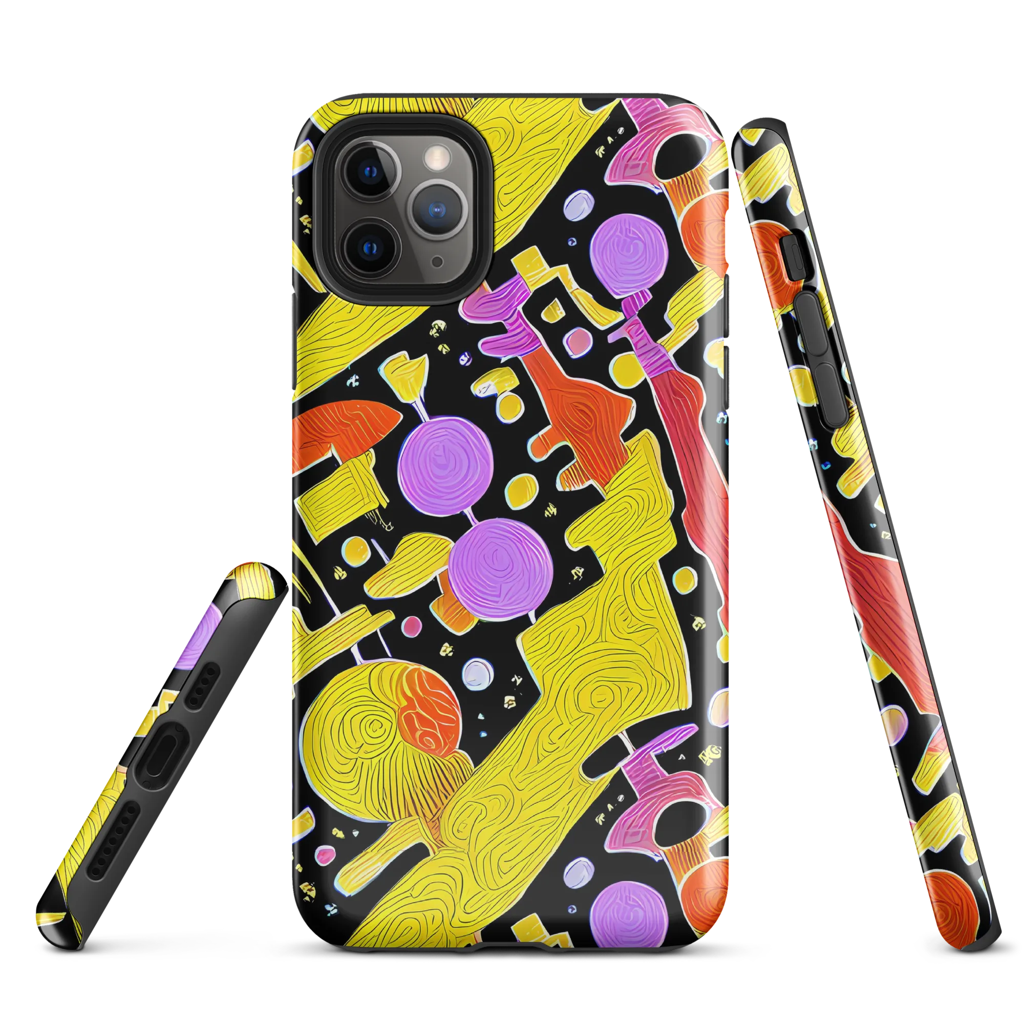 Cosmic Mushroom on Tough Case for iPhone® — Front