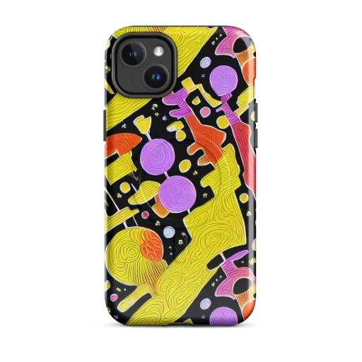Cosmic Mushroom on a MagSafe Tough Case for iPhone®