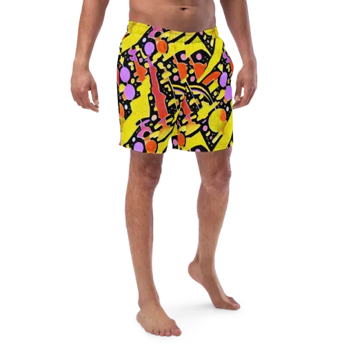 Cosmic Mushroom on a Swim Trunks