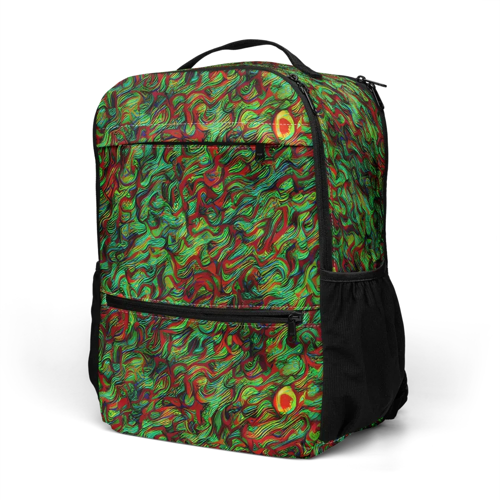 Viridian Fever on Utility Backpack — Left Front