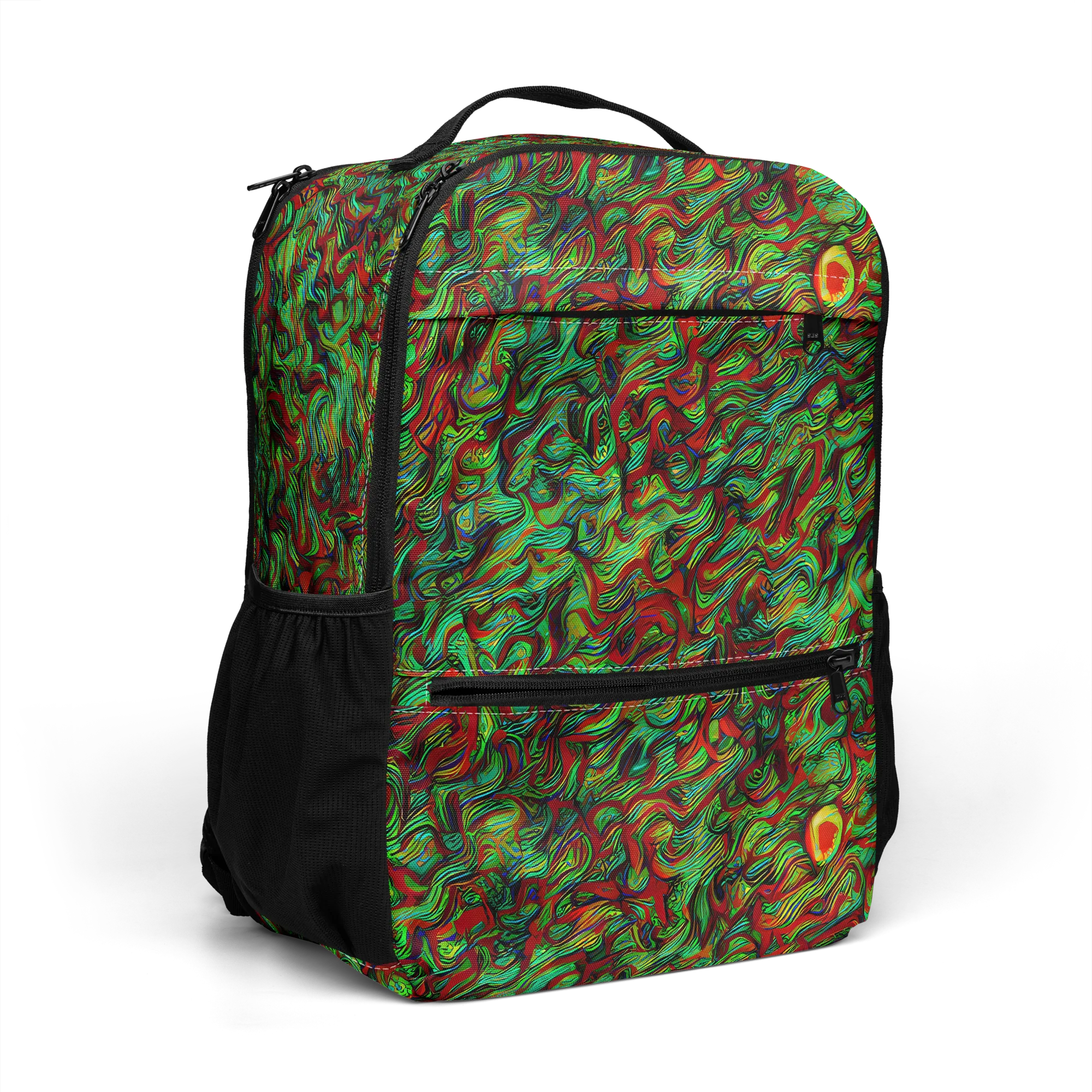 Viridian Fever on Utility Backpack — Right Front