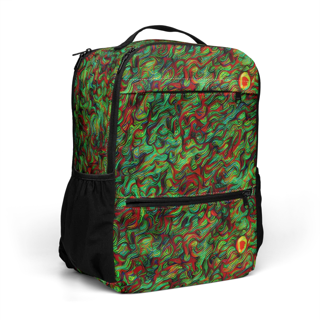 Viridian Fever on Utility Backpack — Right Front