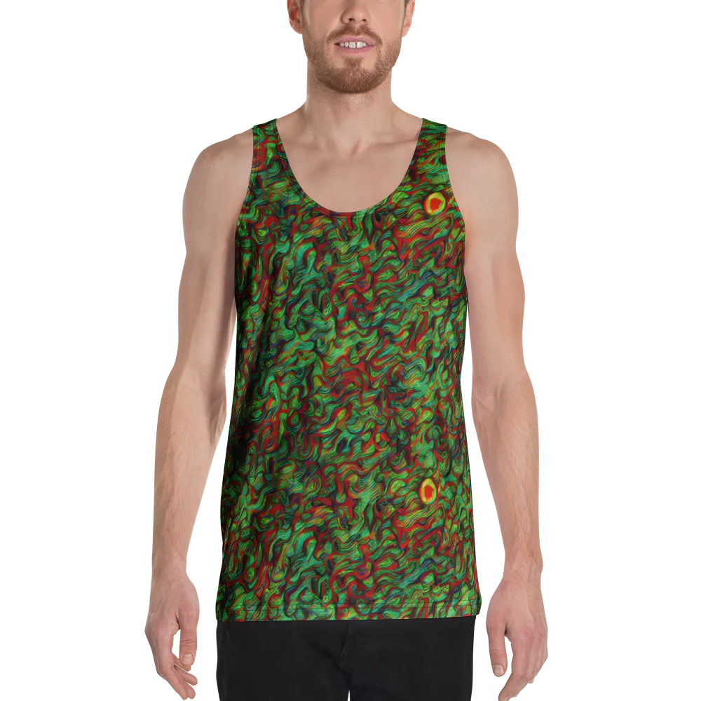 Viridian Fever on Men's Tank Top — Front