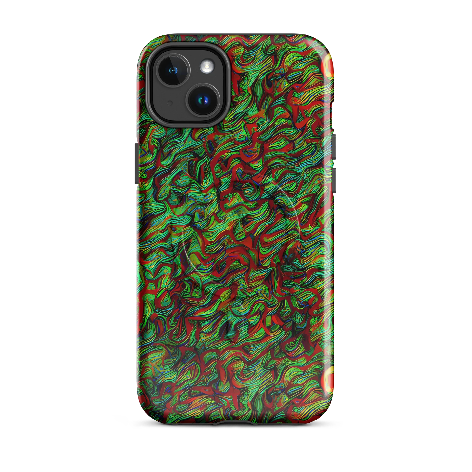 Viridian Fever on MagSafe Tough Case for iPhone® — Front