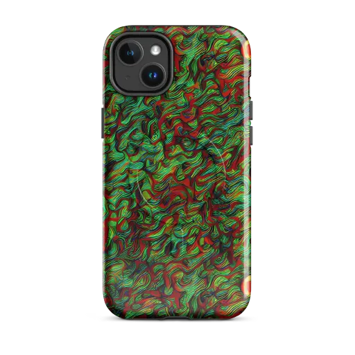 Viridian Fever on a MagSafe Tough Case for iPhone®