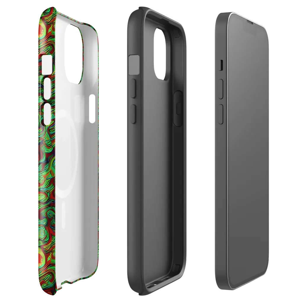 Viridian Fever on MagSafe Tough Case for iPhone® — Front