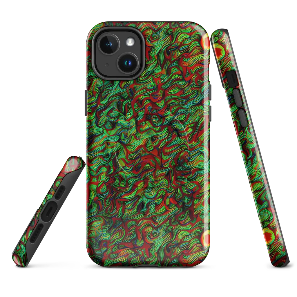 Viridian Fever on MagSafe Tough Case for iPhone® — Front