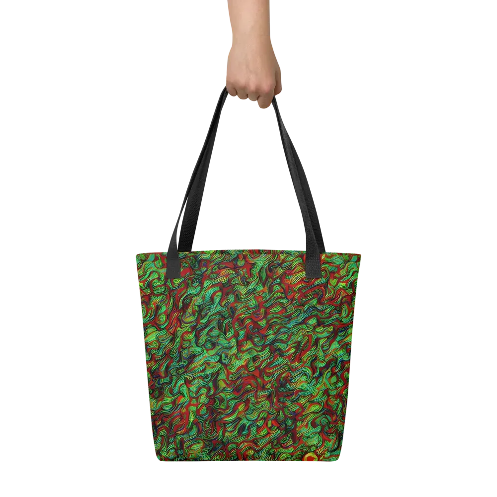 Viridian Fever on Tote Bag — Front