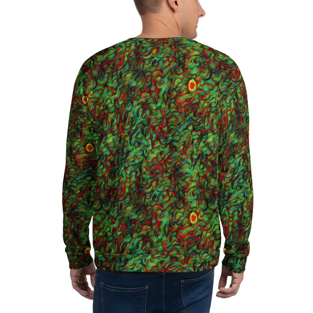 Viridian Fever on Sweatshirt — Back