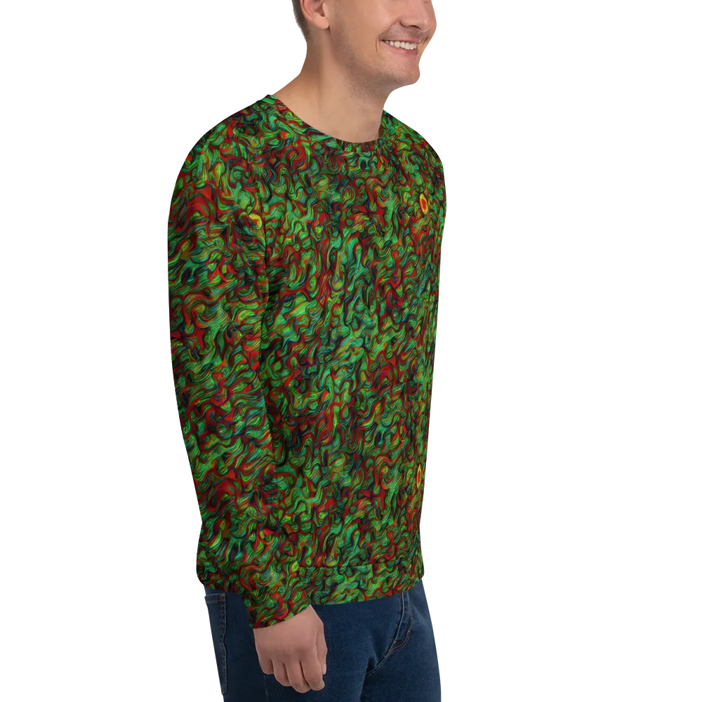Viridian Fever on Sweatshirt — Right Front