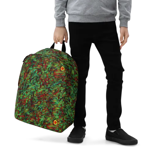 Viridian Fever on a Minimalist Backpack