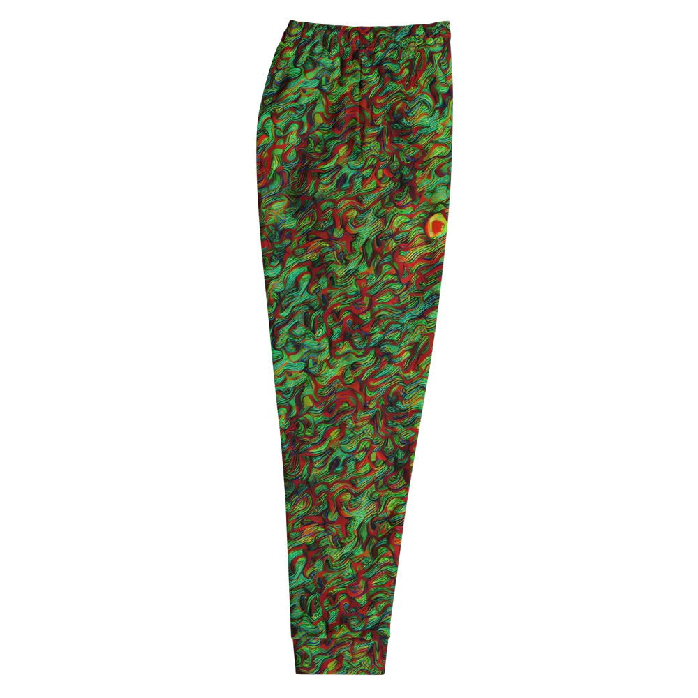 Viridian Fever on Men's Joggers — Right
