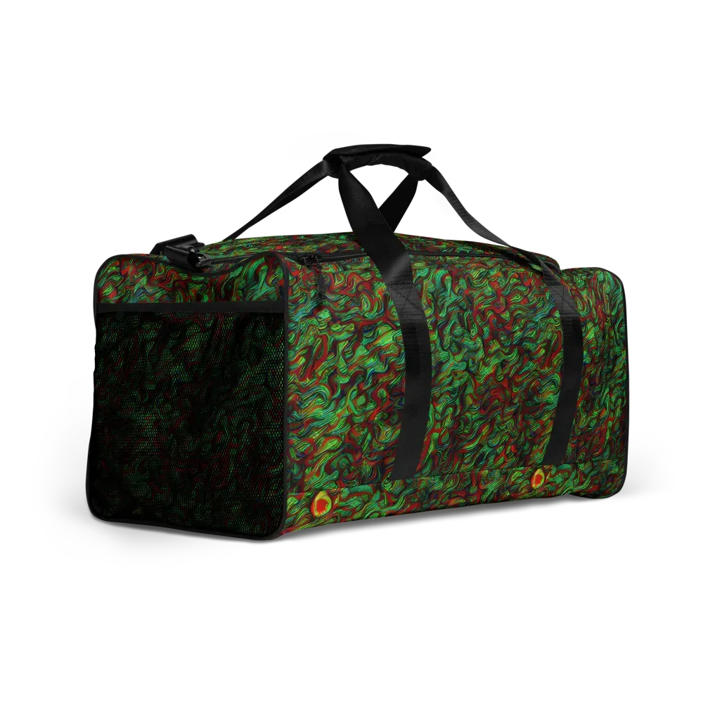 Viridian Fever on Duffle Bag — Right Front