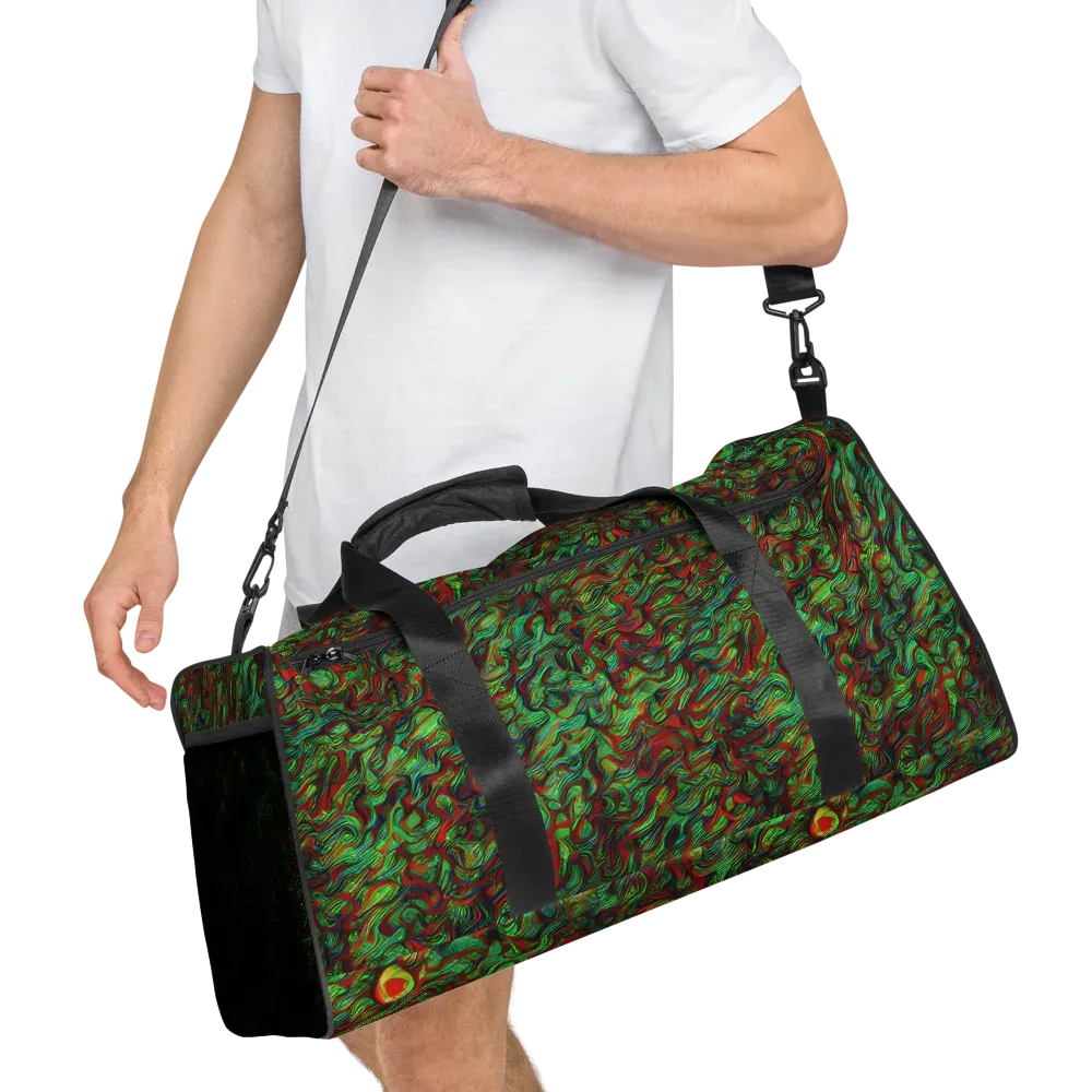 Viridian Fever on Duffle Bag — Right Front