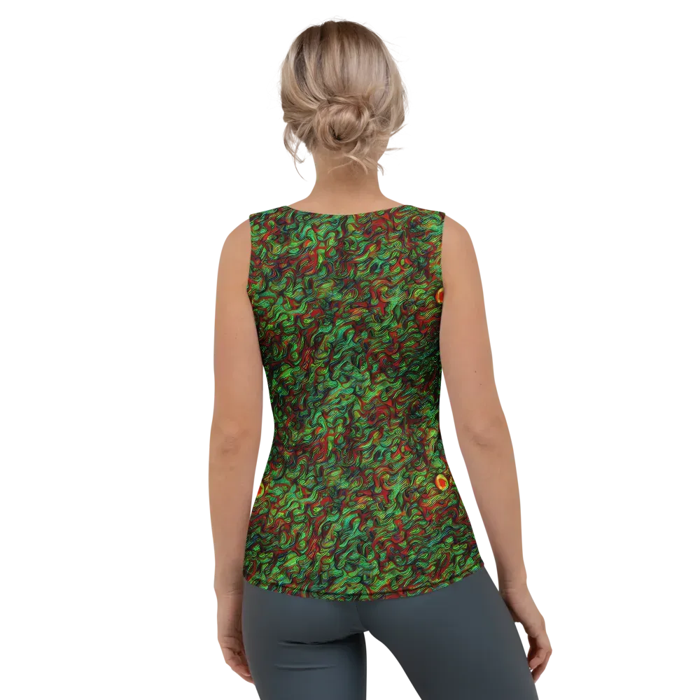 Viridian Fever on Women's Tank Top — Back