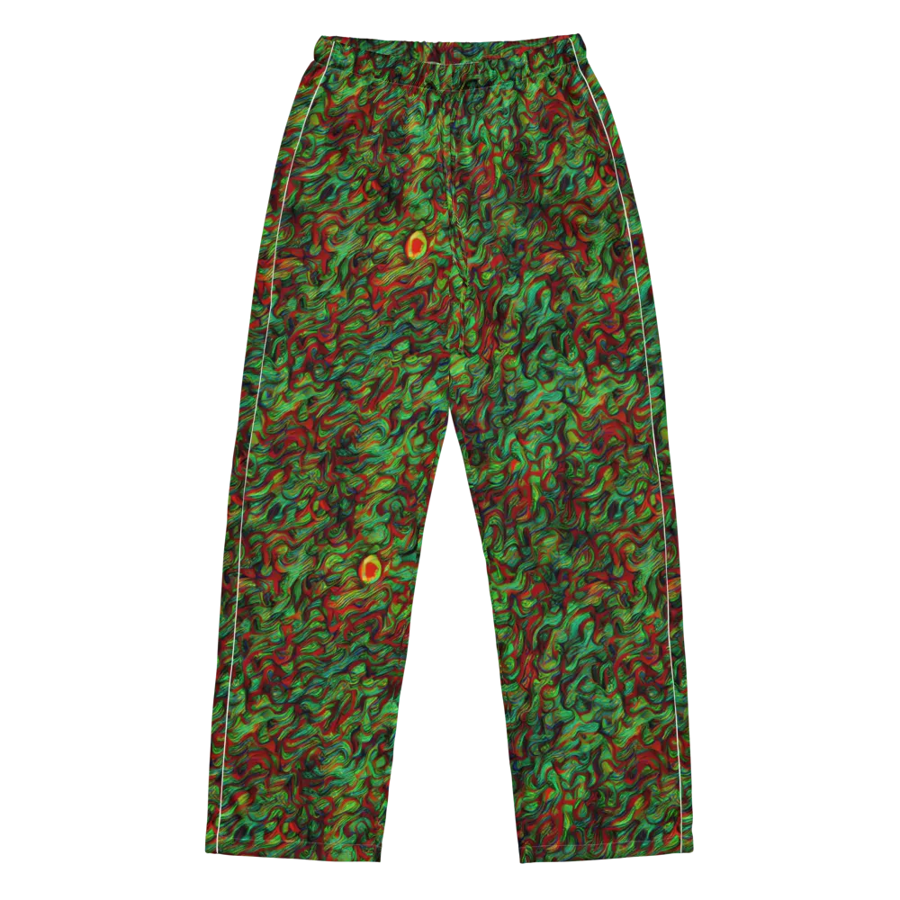Viridian Fever on Women's Pajama Pants — Front