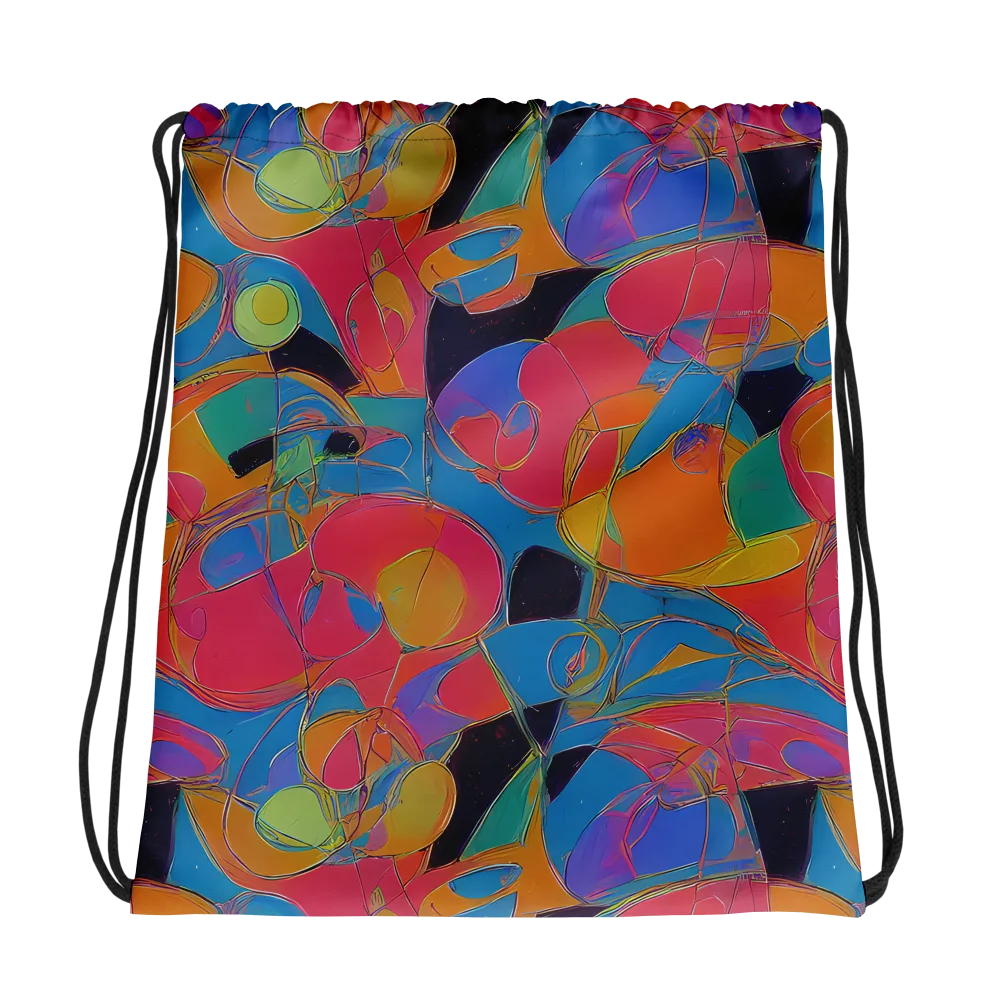Mosaic Fever on Drawstring Bag — Photo