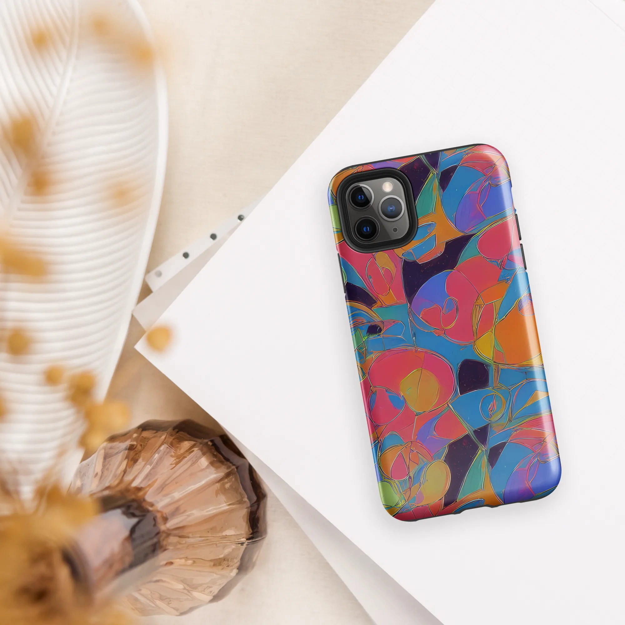 Mosaic Fever on Tough Case for iPhone® — Front
