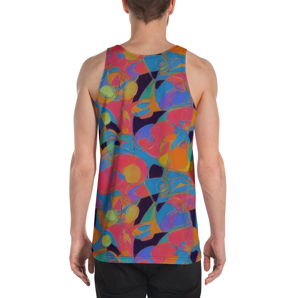 Mosaic Fever on Men's Tank Top — Back
