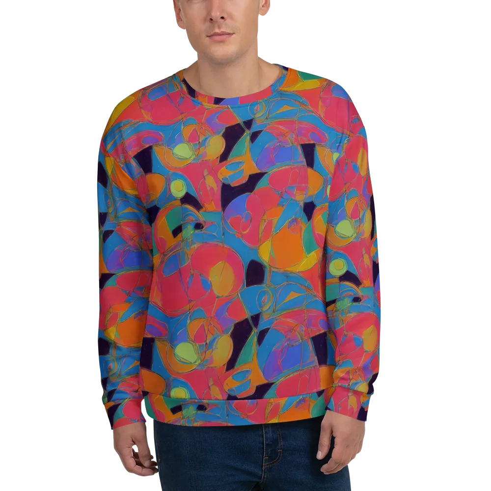 Mosaic Fever on Sweatshirt — Front