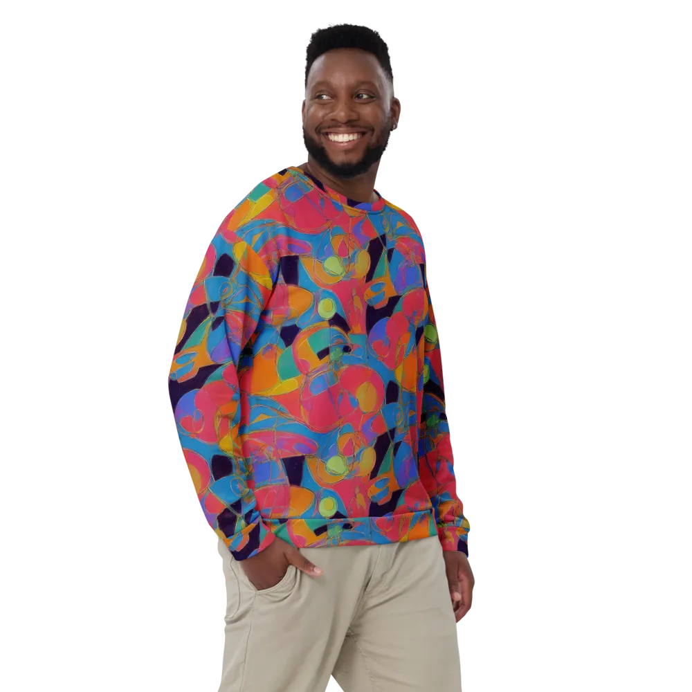 Mosaic Fever on Sweatshirt — Front