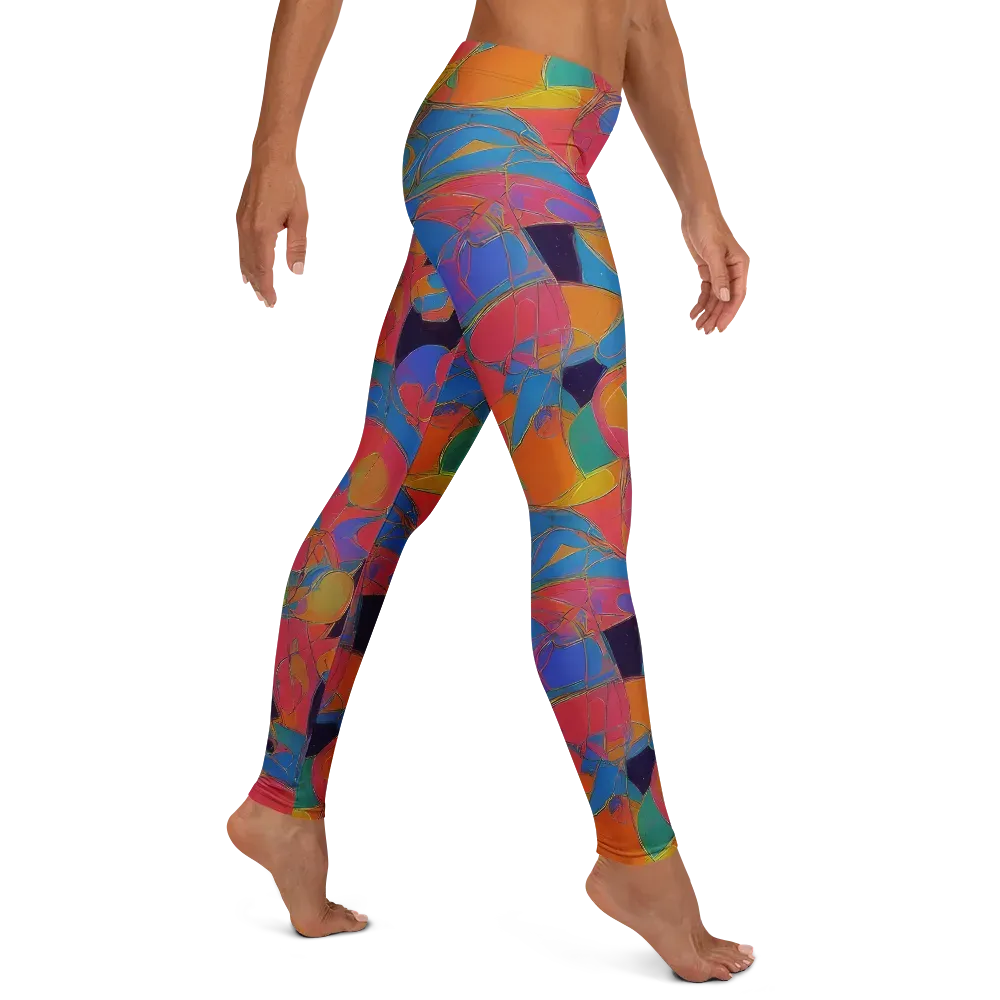Mosaic Fever on Leggings — Right