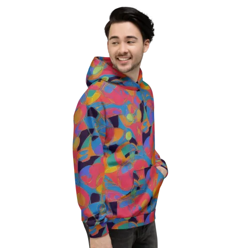 Mosaic Fever on a Hoodie
