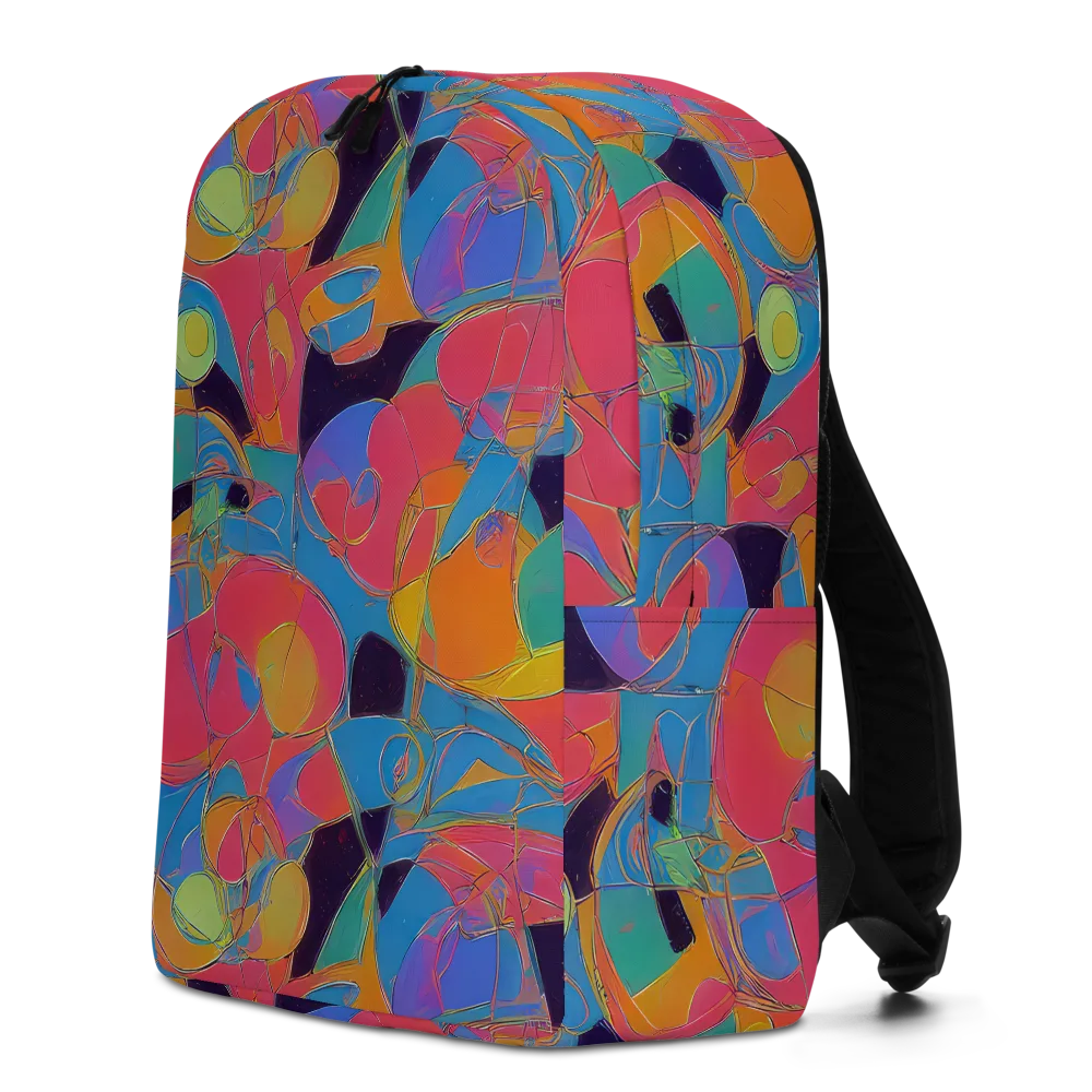 Mosaic Fever on Minimalist Backpack — Left