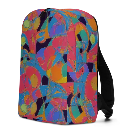 Mosaic Fever on a Minimalist Backpack