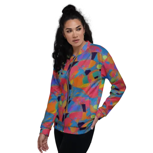 Mosaic Fever on a Bomber Jacket