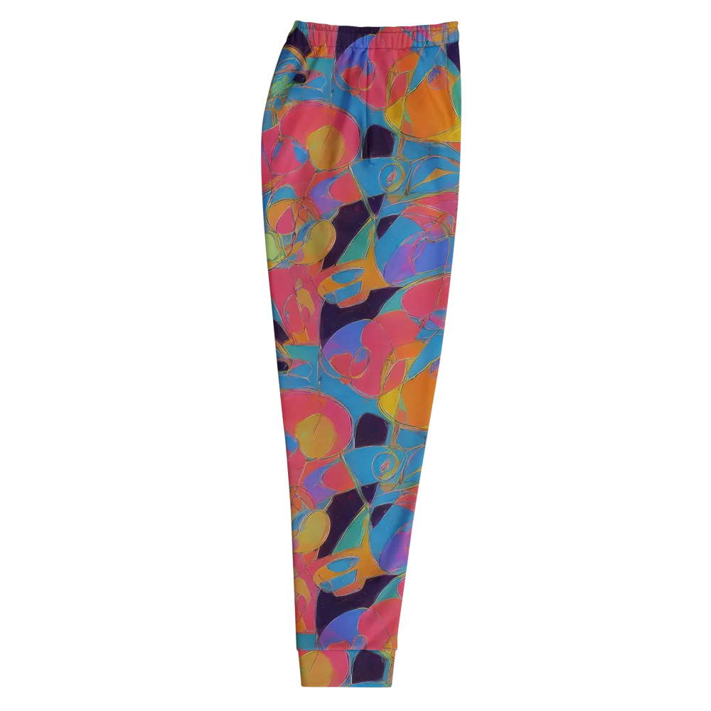 Mosaic Fever on Men's Joggers — Right