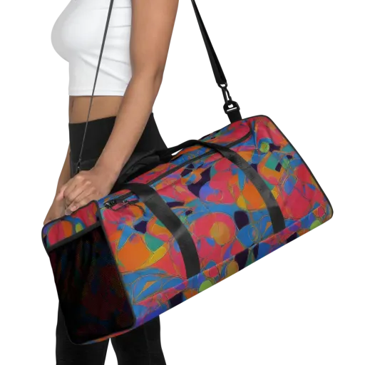 Mosaic Fever on a Duffle Bag