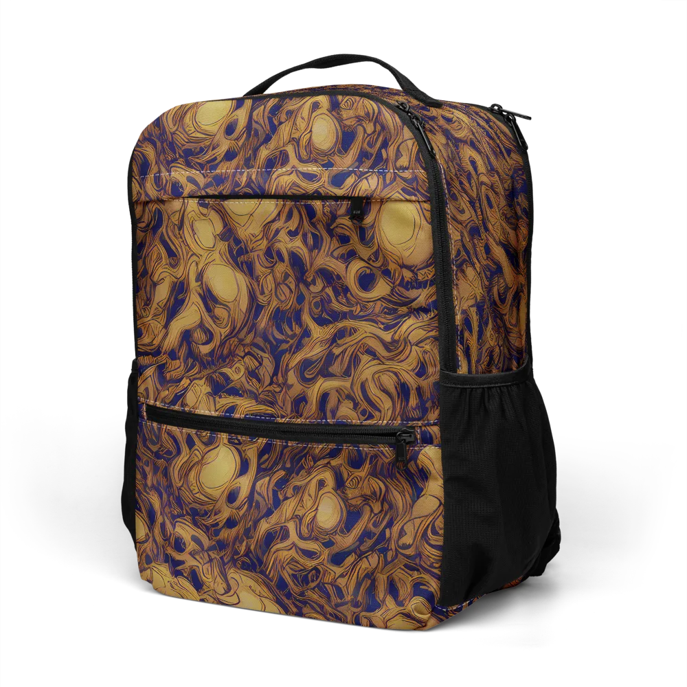 Navy Alchemy on Utility Backpack — Left Front