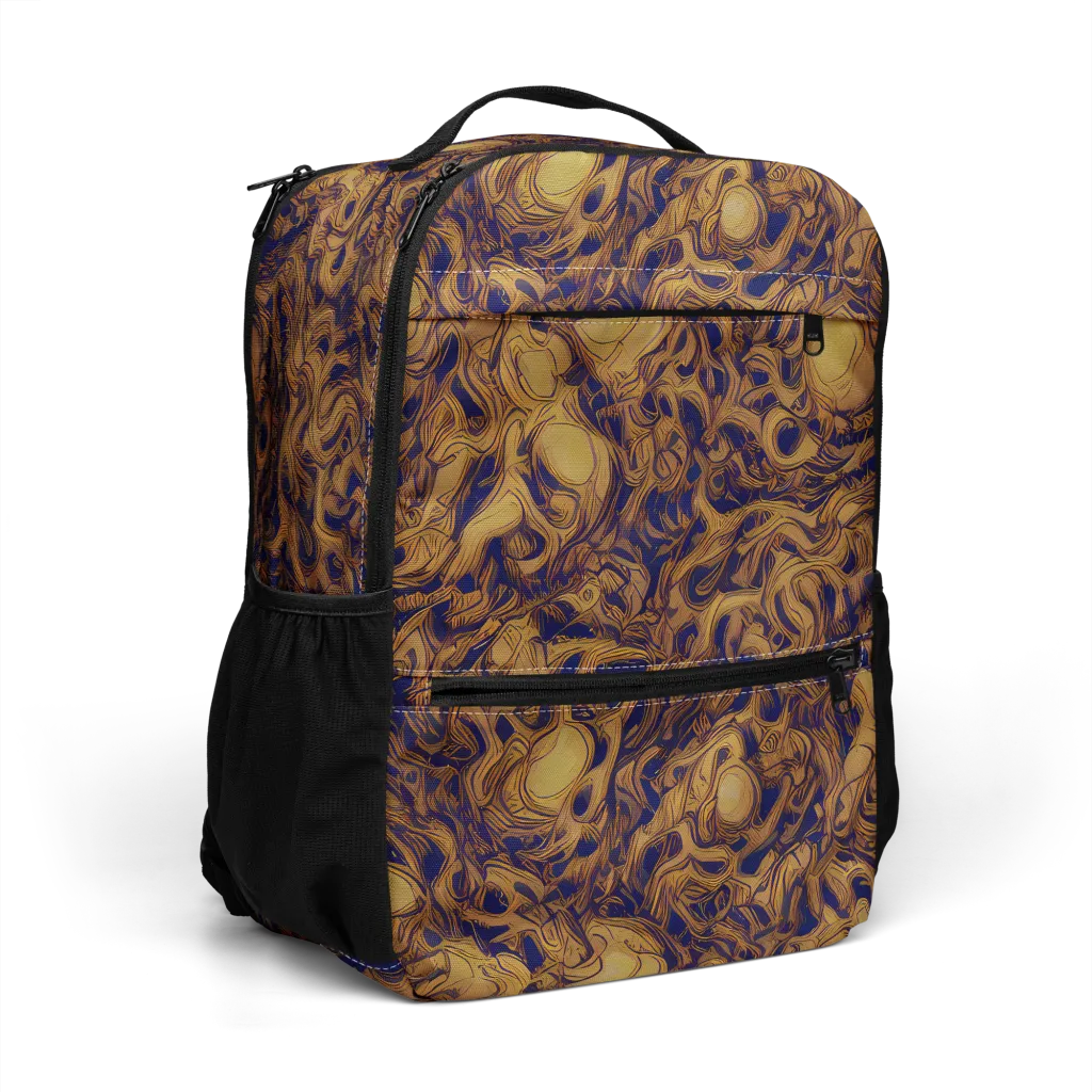Navy Alchemy on Utility Backpack — Right Front