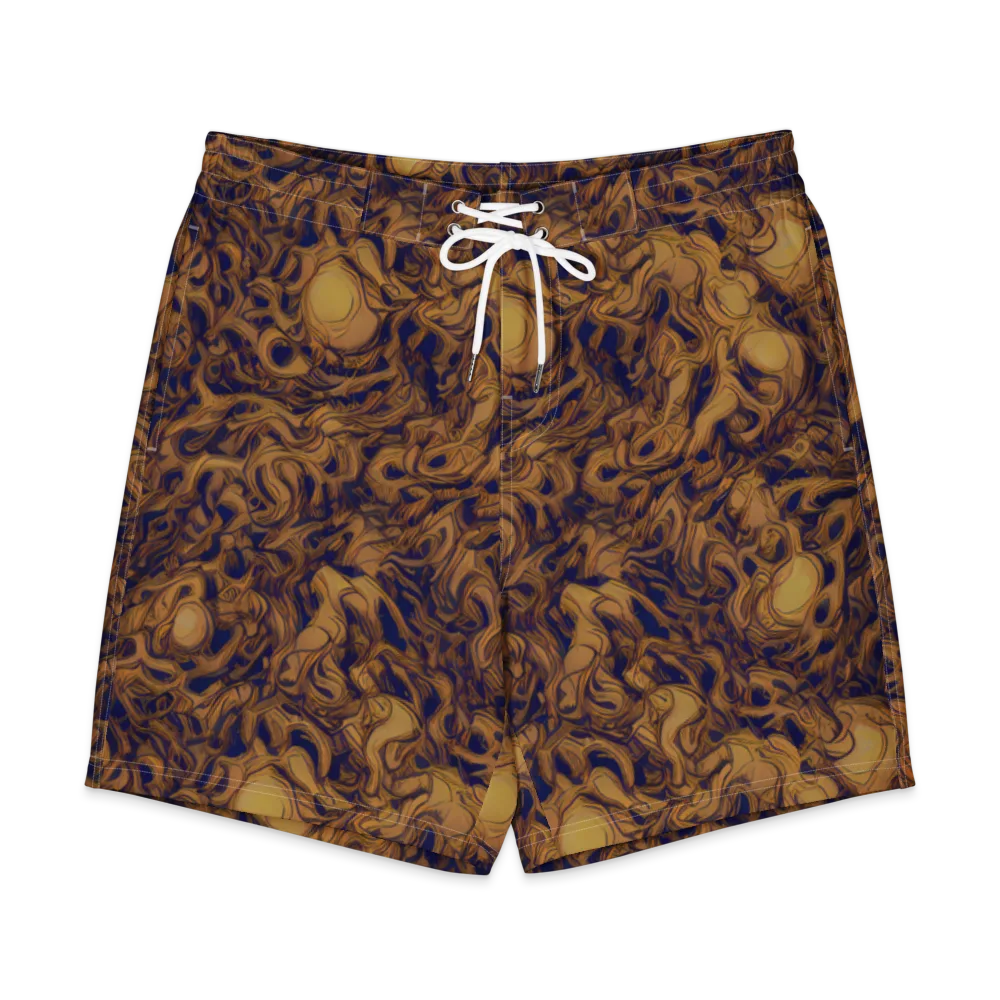 Navy Alchemy on Men's Board Shorts — Front