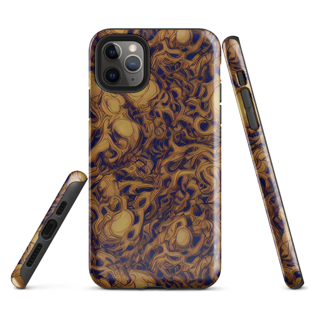 Navy Alchemy on Tough Case for iPhone® — Front