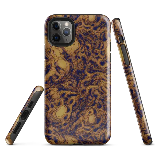 Navy Alchemy on a Tough Case for iPhone®
